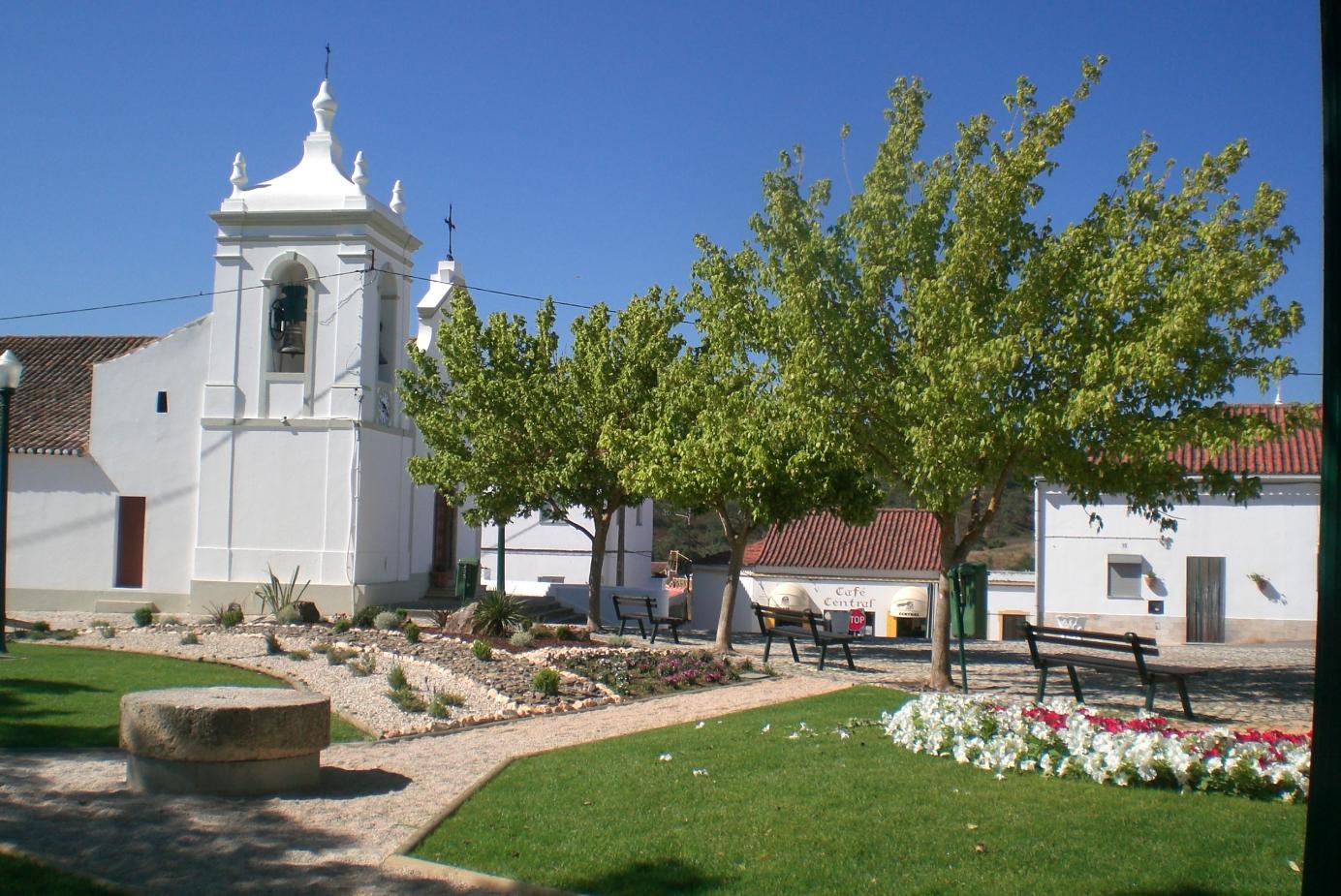 church square S. Marcos da Serra